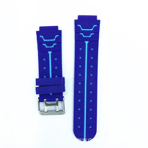 blue Multicolor Children's Kids Smart Watchs accessories Bracelet Strap replacement silicone wriststrap for Z5 S16 S15 Q12 Q12B watch - Цвет: blue