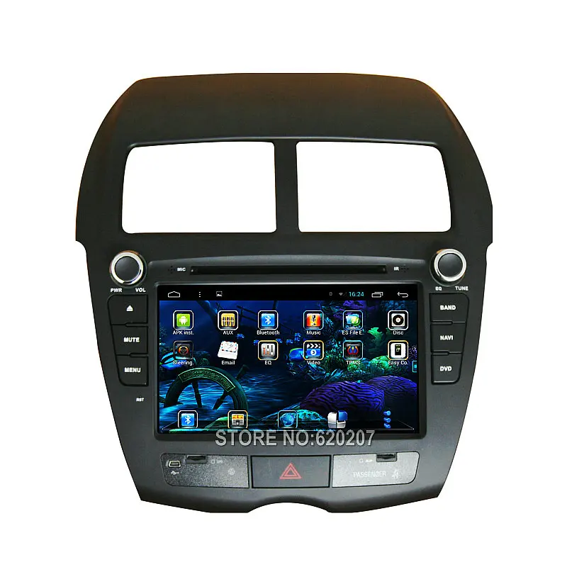 Четырехъядерный автомобильный DVD GPS плеер Android 4 навигация для PEUGEOT 4008