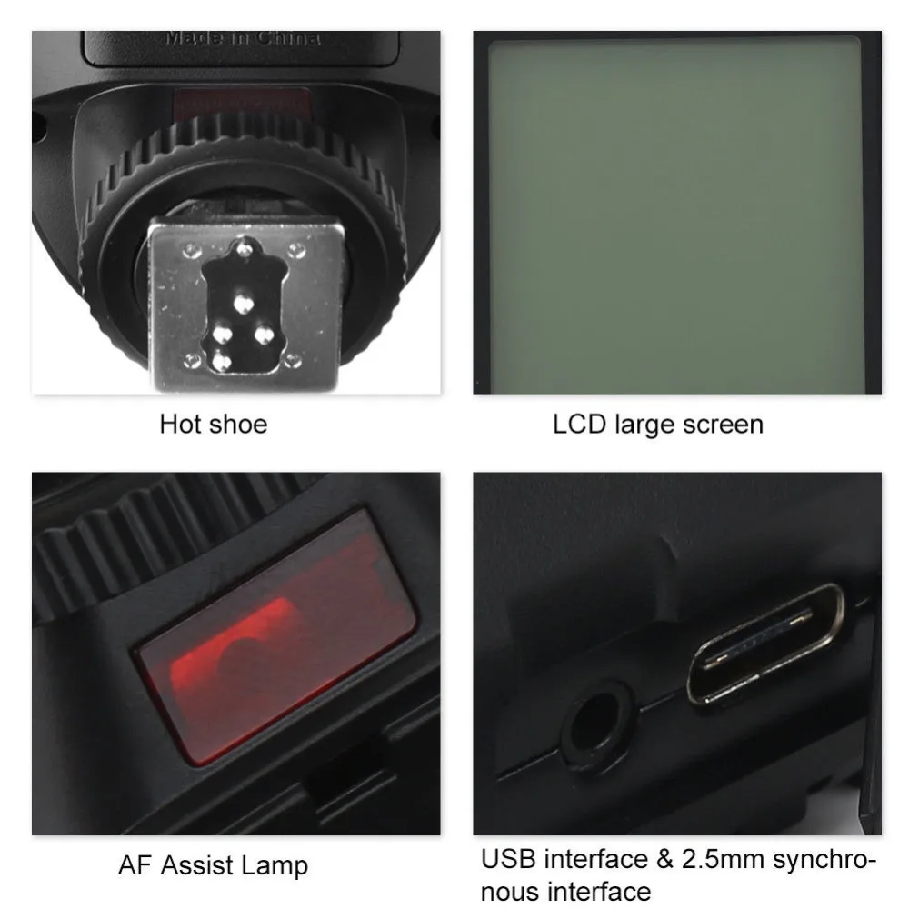 Godox Xpro F 2 4G Беспроводная Высокоскоростная синхронизация 1/8000s X система Flash Trigger для