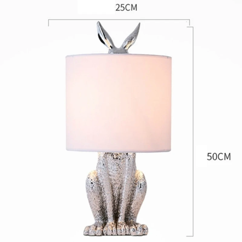 Креативные настольные лампы в скандинавском стиле с гальваническим покрытием и