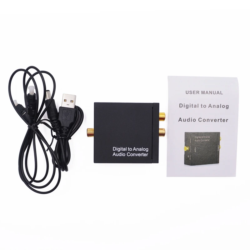 Digital to Analog Converter DAC SPDIF Toslink Stereo o L/R Adapter with Optical Cable for PS3 XB | Электроника
