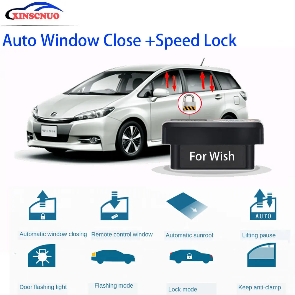 XINSCNUO Новый умный для Toyota Wish 2016 2017 2018 2019 Электроника оконный подъемник