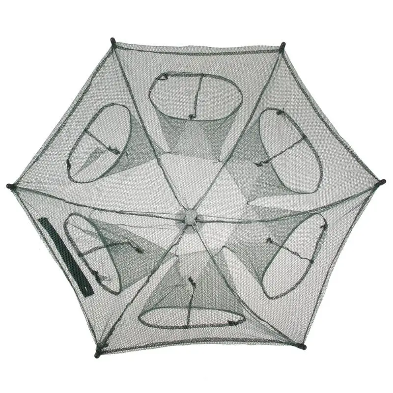 Складные рыболовные сети автоматическая Рыболовная Ловушка для креветок