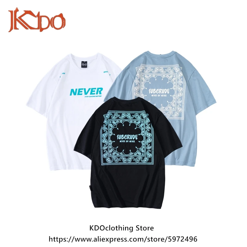 

Paisley Pattern T-Shirt 100% cotton short-sleeved tops black XL printed men's T Shirt male street hip-hop Casual original design