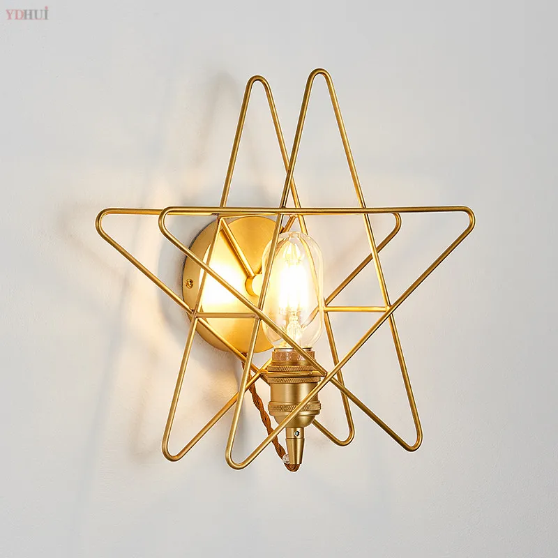 Светодиодный настенный светильник в скандинавском стиле настенные светильники