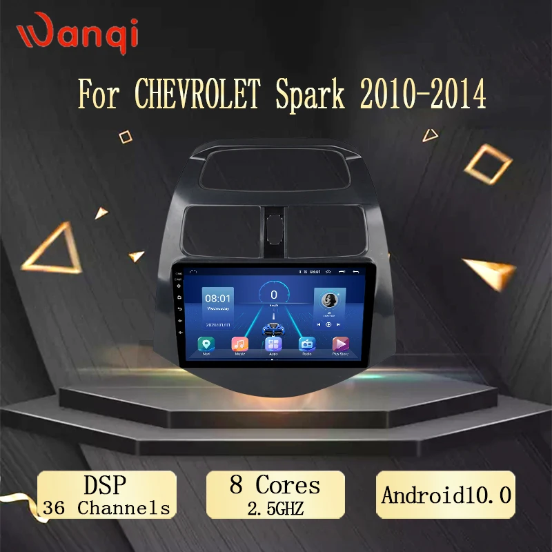 Wanqi Прямая продажа с завода Android 10 0 автомобильный DVD GPS навигатор плеер стерео для