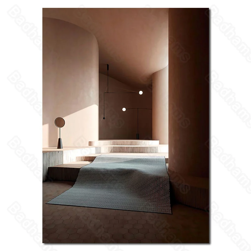 

Posters and Prints Home Decoration Living Room Decoration Painting Sofa Background Wall Building Interior Decoration Painting