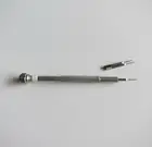 Отвертки от 0,6 мм до 1,6 мм для профессионального ремонта часов, 2 дополнительных сверла из нержавеющей стали в комплекте