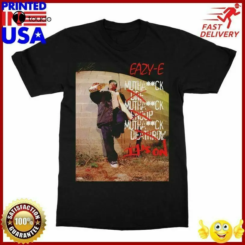 Eazy E Its On Nwa Group Rap Hip Hop Shirt Unisex T Shirt Tee Shirt