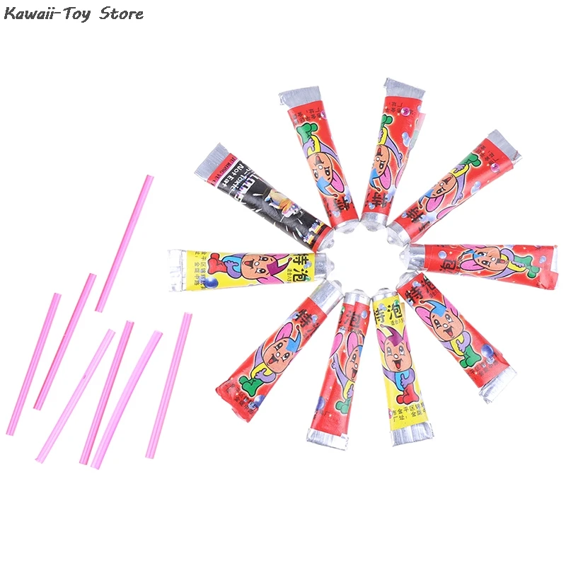 

10Pcs Bubble Glue Kids Blowing Bubble Ball Toys For Children Space Balloon Toy