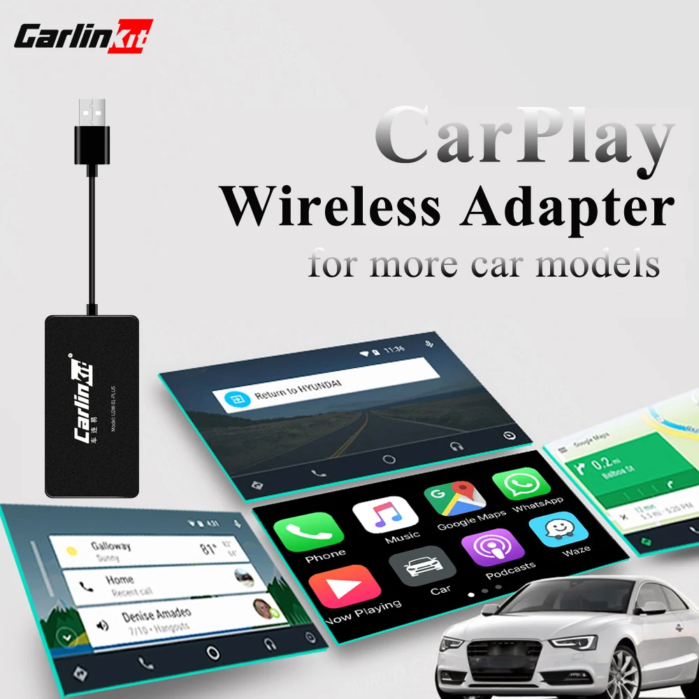 Carlinkit CarPlay беспроводной активатор для Audi Porsche wolkswgen Volvo автомобиль с CarPlay