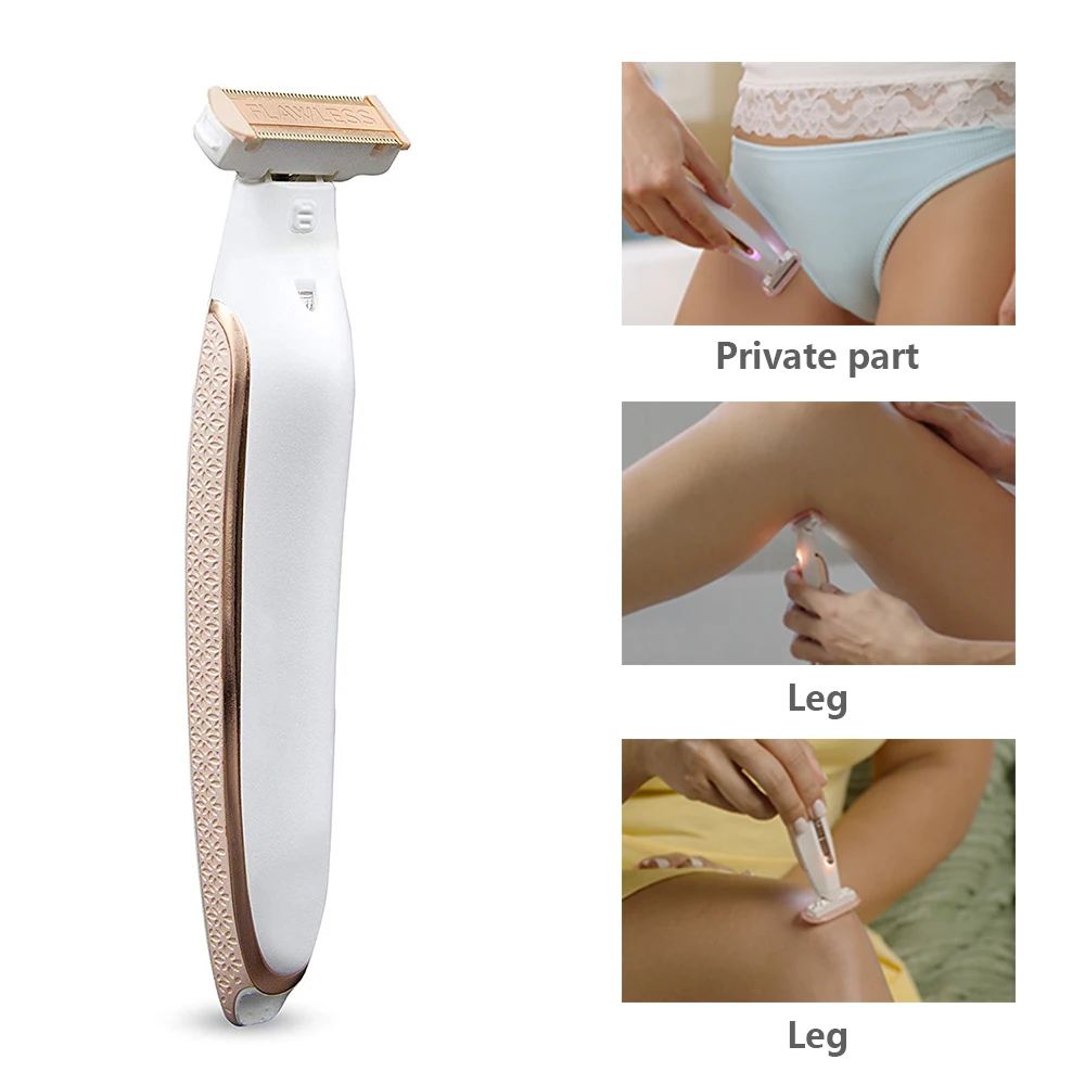 Электрический женский эпилятор перезаряжаемый портативный инструмент для