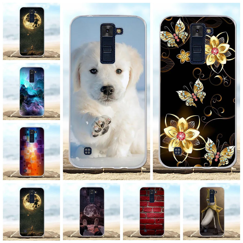 Защитный чехол для LG K8 Ультратонкий Мягкий силиконовый из ТПУ K350N с