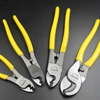 6810 inch cable shear cable cutter electric wire cable wire stripper cutting plier hand tools