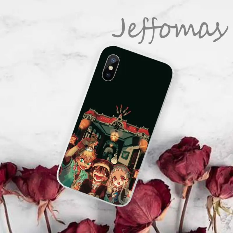 

Toilet Bound Hanako Kun Phone Case Transparent for iPhone 11 12 mini pro XS MAX 8 7 6 6S Plus X 5S SE 2020 XR