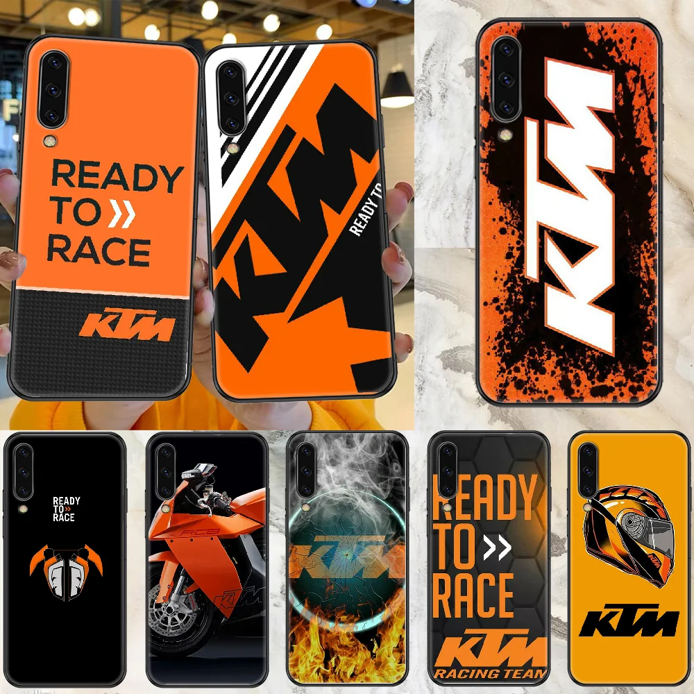 

KTN Motorcycle Phone case For Samsung Galaxy A 3 5 7 8 10 20 21 30 40 50 51 70 71 E S 2016 2018 4G black art hoesjes trend back