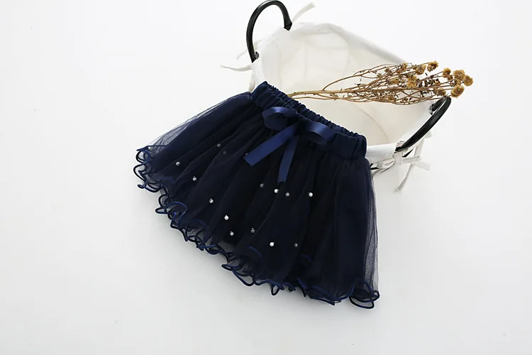 2019 г. Юбки для маленьких девочек короткая многослойная юбка-пачка малышей
