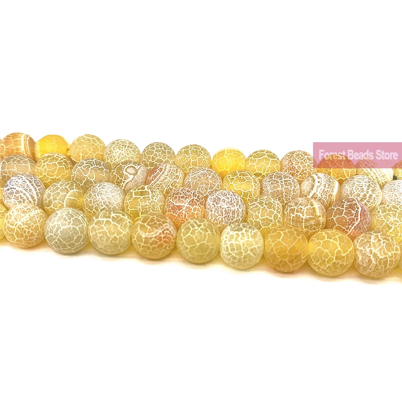 Бусина Шарм для браслета из натурального желтого агата 6/8/10 мм|Ювелирная