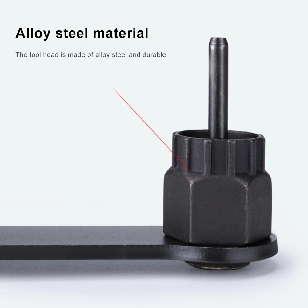 

Bicycle Cassette Lockring Removal Tool Bike Repair Tools Handle Wrench Bicycle Maintenance Repair Home Mechanic Tools Freewheel