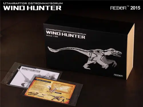 REBOR Utahraptor Ostrommaysorum WING HUNTER PVC 1/35 Dinosaur Museum Class Model | Игрушки и хобби