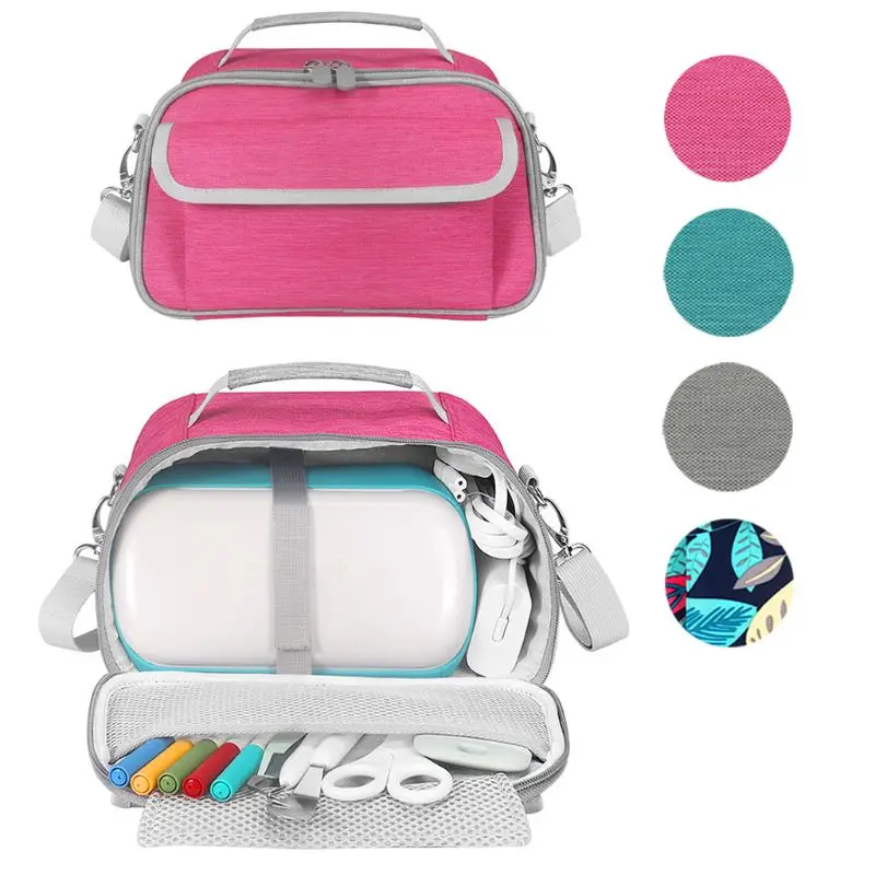

Travel Portable Handbags with Pockets Carrying Case Cover Storage Box Shulder Bag for -Cricut Joy Machine and Accessories