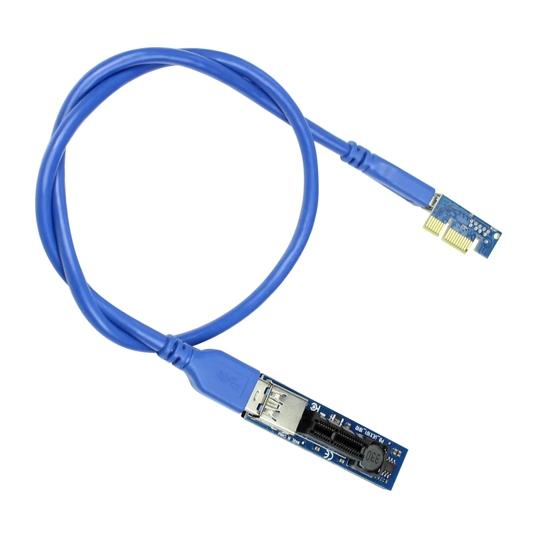 адаптер pci e 1 в x1 удлинитель usb 30 ка