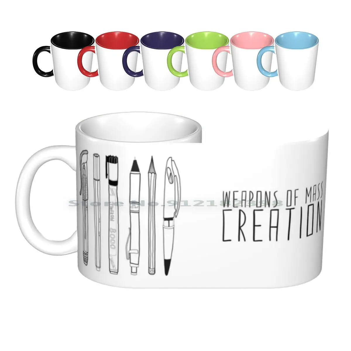 Объемное оружие, керамические кружки, кофейные чашки, инструменты для молочного чая, художественные инструменты, ручки, затачивающий маркер, украшение для творчества Объемное оружие, керамические кружки, кофейные чашки, инструменты для молочного чая, художественные инструменты, ручки, затачивающий маркер, украшение для творчества