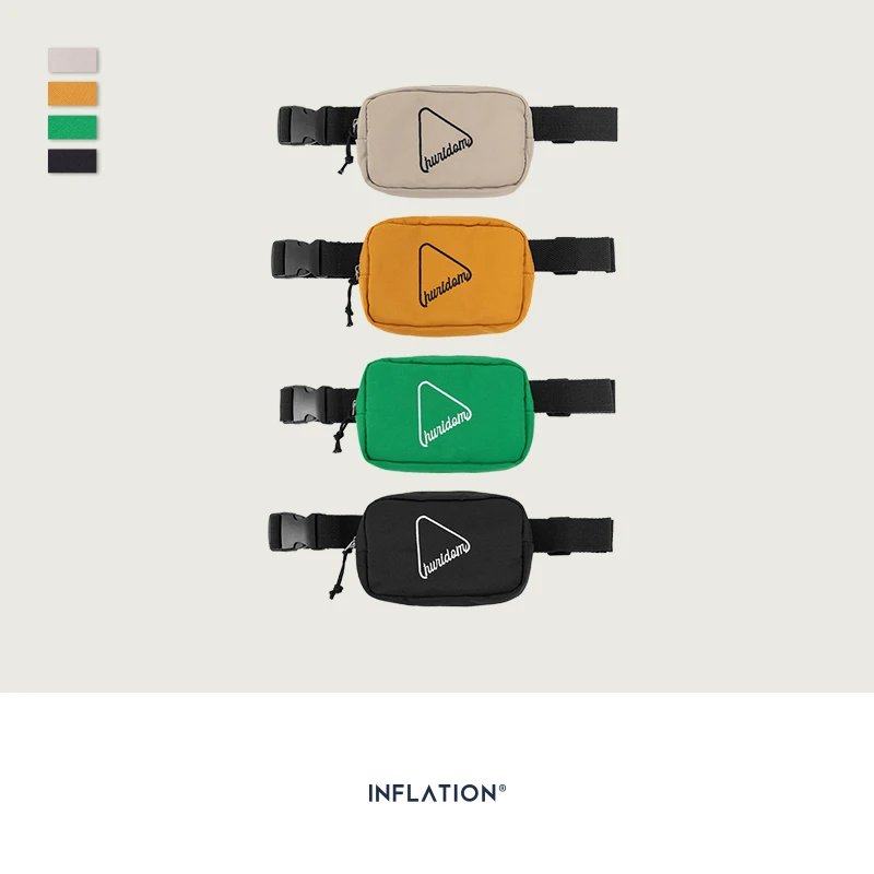 Поясная Сумка INFLATION уличная поясная сумка унисекс квадратная Женская с вышивкой