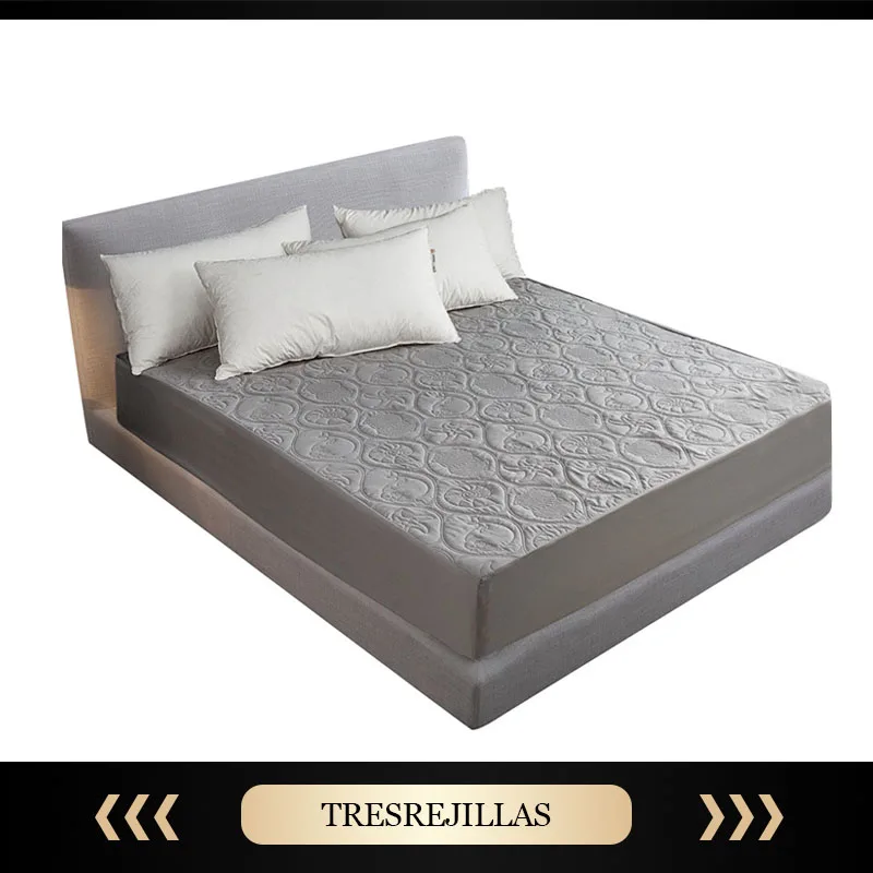 Новый жаккардовый Водонепроницаемый Матрас протектор глубокий Карманный Чехол