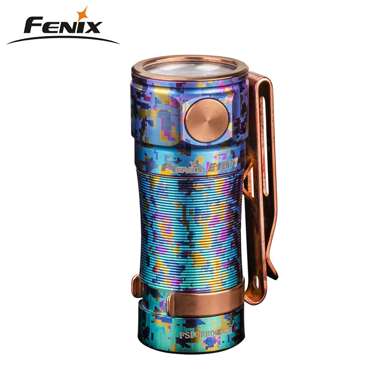 Фонарик Fenix E16 TI Max 650 люмен 16340/CR123A EDC из титана|Фонарики и осветительные приборы| |