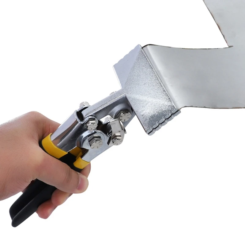 Щипцы для сгибания листового металла ручной бесшовник с широкими губками прямые