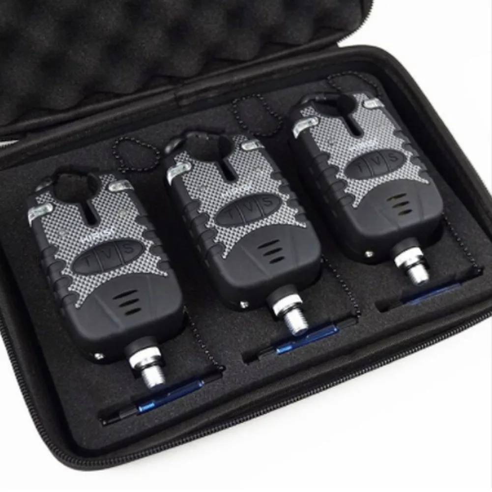 

Electronic Sea Pole Tools Carp Accessories Bite Alarm Anti Impact Battery Operated Waterproof LED Indicator Fishing Swinger Set