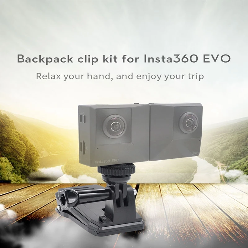 Зажим для рюкзака экшн-камеры Insta360 One X/Evo | Электроника