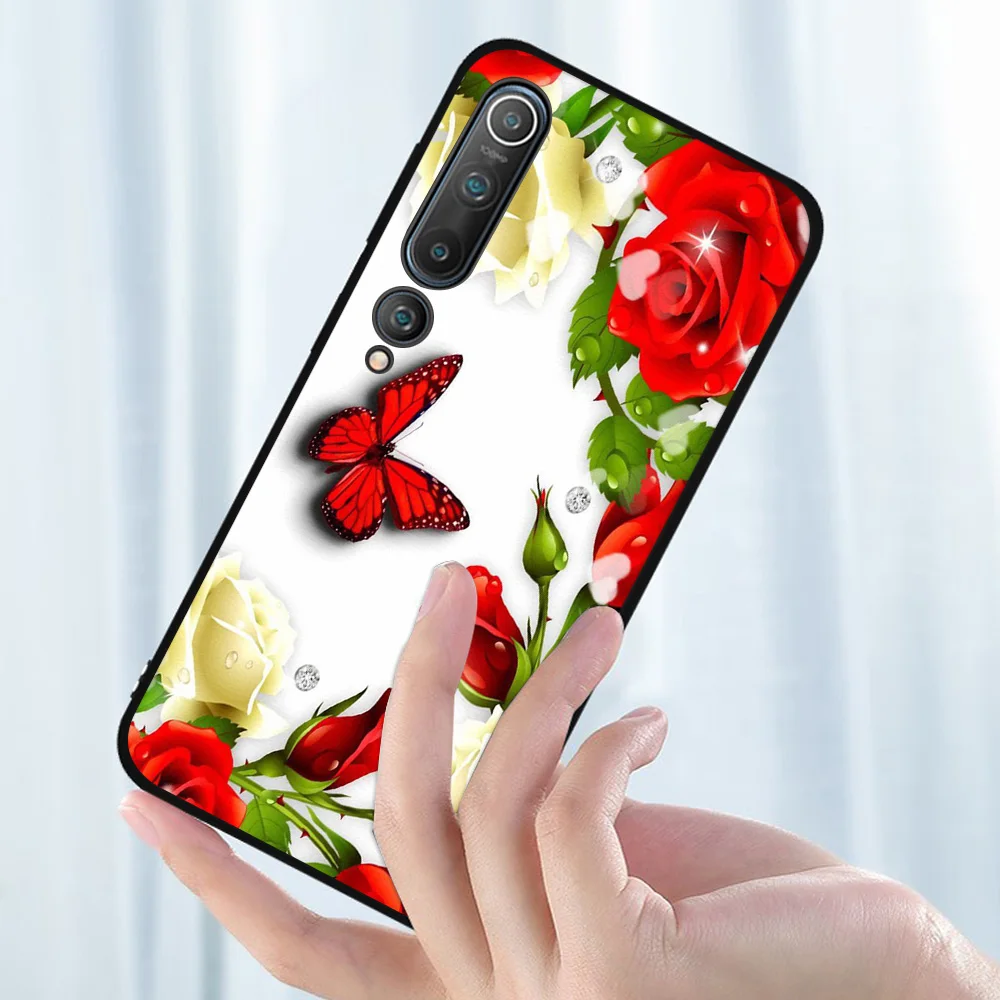 

Butterfly Case For Xiaomi Redmi Note 10 9 8 7 9T 8T Pro MAX 9A K40 MI Note 11 10 9 10T Pro SE F3 X3 Soft Silicone TPU Phone Back