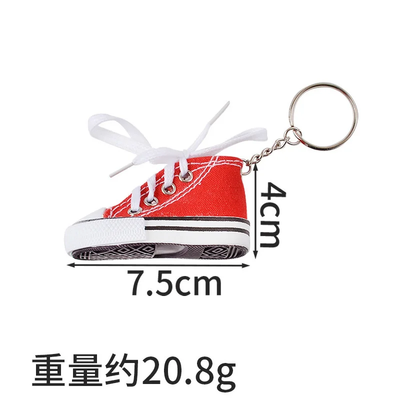 

Canvas shoes fashion shoes key chain cloth boots pendant bag pendant men and women couple pendant car key chain wholesale