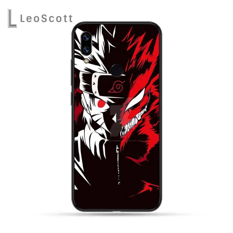 

Naruto Kurama Sasuke Phone Case For Xiaomi Redmi Note 4 4x 5 6 7 8 pro S2 PLUS 6A PRO