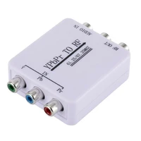 converter decoder ypbpr audio signal to rf radio frequency single wire transmission analog tuner receiving decoding audio cable