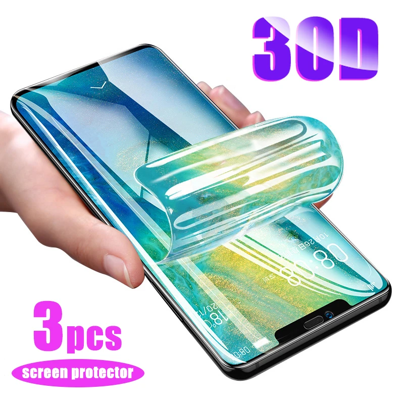 30D Гидрогелевая пленка для huawei P30 Pro P20 Lite P Smart 2019 защитная экрана mate 30 20 зеркальная