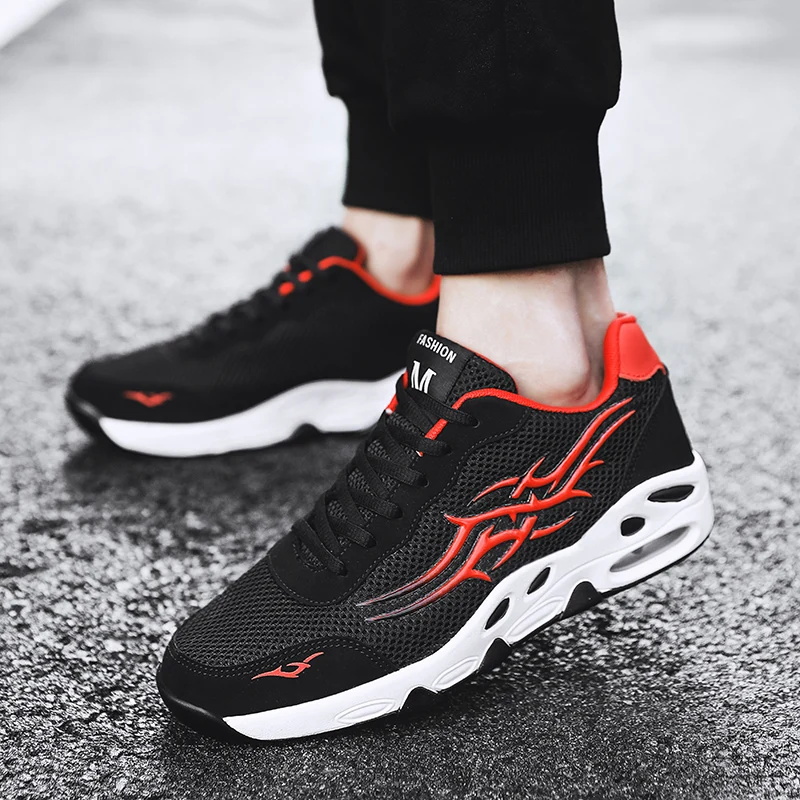 Air 90 кроссовки с подушками, мужские сетчатые дышащие кроссовки, нескользящая спортивная обувь, конкурентоспособная спортивная обувь, zapatillas hombre Deportiva