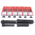 Набор карбидных вставок для наружной резьбы 16ER AG60 AG55 A60 ISO SER1212H16 SER1616H16 SER2020K16 SER2525M16