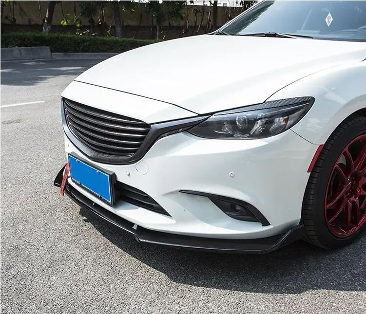 Задний спойлер для Mazda 6 ATENZA 2016 2018 задний ABS диффузор переднего бампера|Спойлеры и