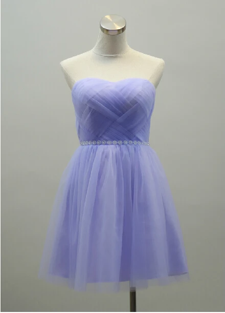 

Вечерние платья для выпускного вечера, бесплатная доставка, robe de mariage, новинка 2016, модный короткий мини-тюль, vestidos de festa, платья подружек невес...