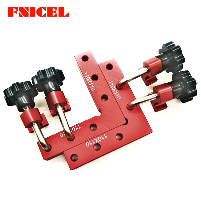 6 шт./компл. деревообрабатывающие Угловые позиционирующие зажимы