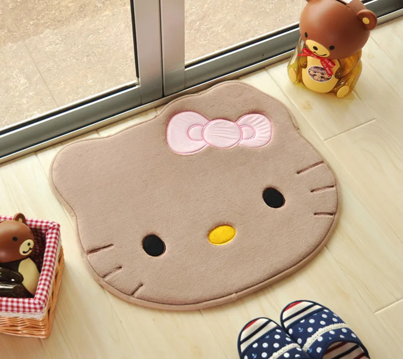 Мультяшный Детский милый напольный коврик для дома ванной нескользящий входной