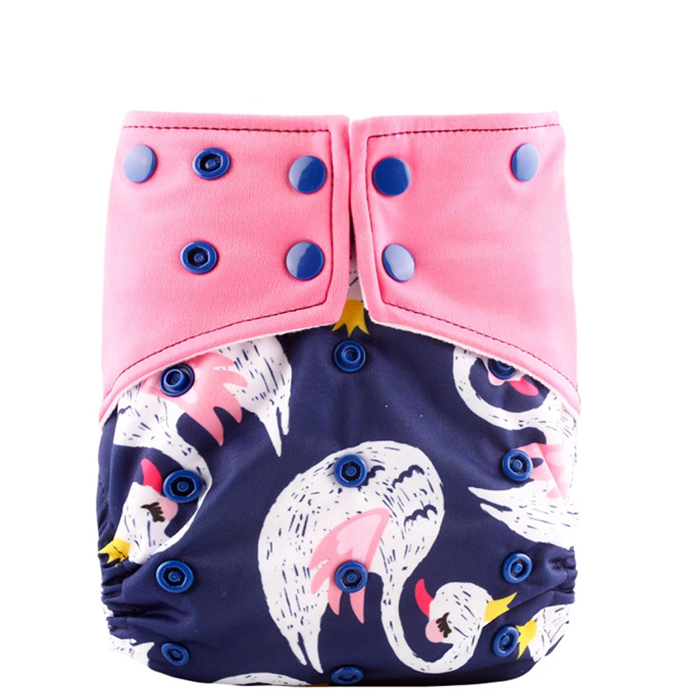 Детская Пеленка из моющейся ткани Многоразовые подгузники современный дизайн PUL