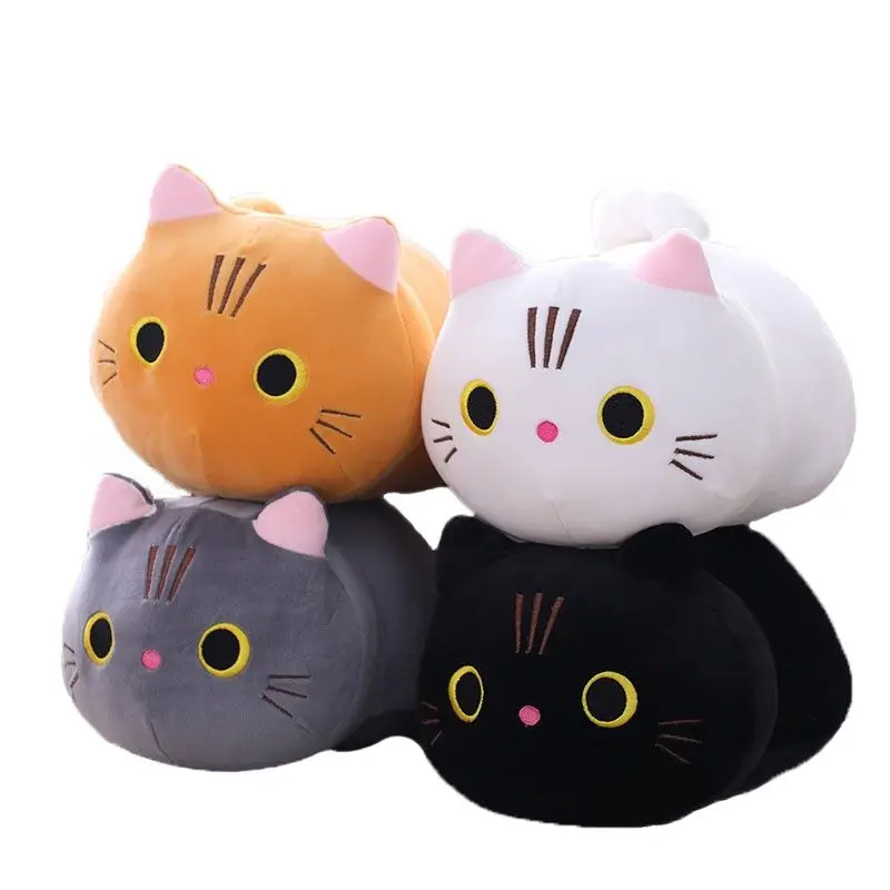 Новинка плюшевая игрушка в виде животного 25/35/50 см мягкая подушка кошки