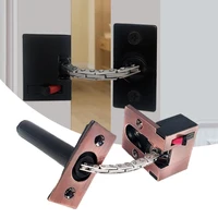 chain lock anti theft hidden chain stainless steel high hardness security door lock chain for hotel