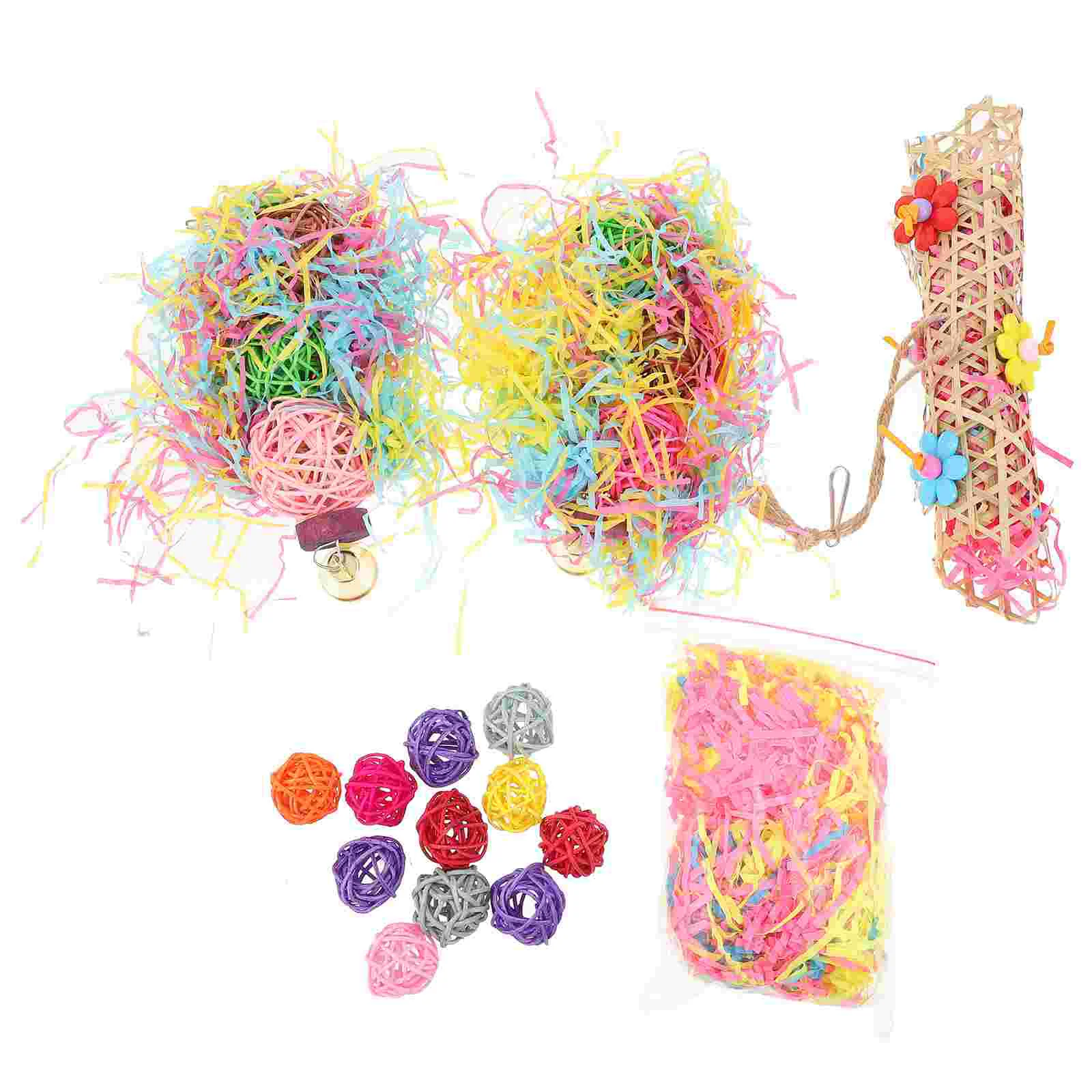 

1 комплект, игрушечный попугай, кусающая птица