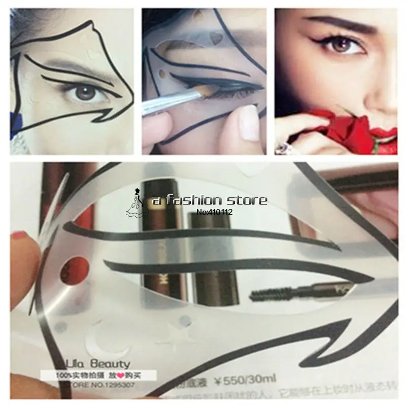 

1 шт. трафарет для подводки для глаз Super Cat, модель 7 для классического макияжа кошачий глаз, тени, шаблон, подводка для глаз, макияж, руководств...