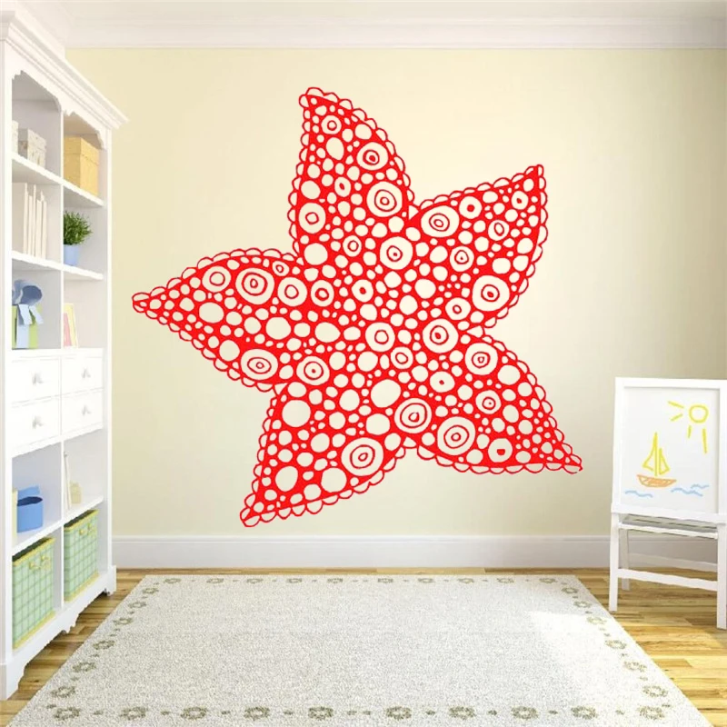 

Vinyl wall Decals Ocean Decor Water Fish Seaweed Whale Submarine waterproof Wall Decal Window Sticker Handmade home decor HQ471